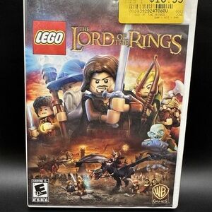 LEGO The Lord of the Rings Nintendo Wii Game & Case Tested